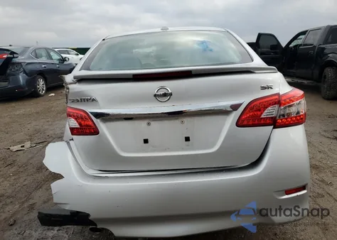 2015 Nissan Sentra S из США, поврежденный, VIN 3N1AB7APXFY329499